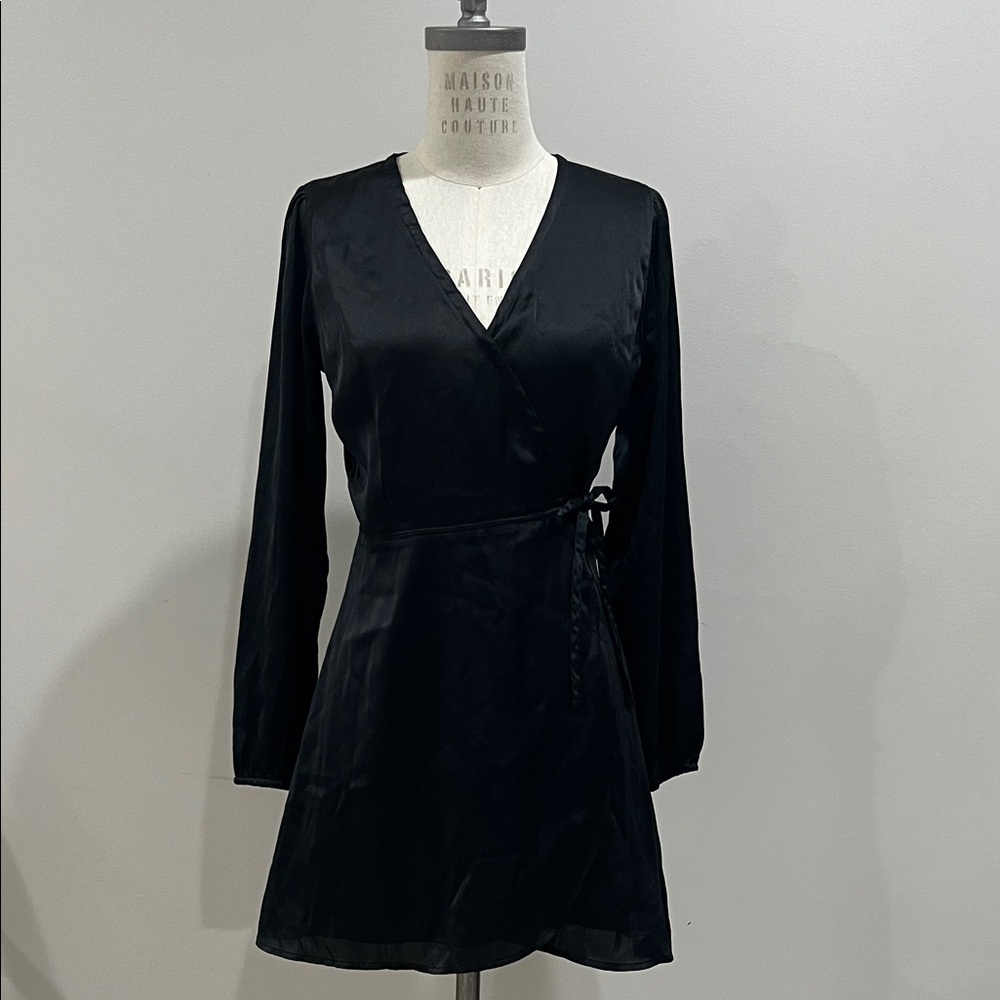Abercrombie & Fitch Black Long Sleeve Dress